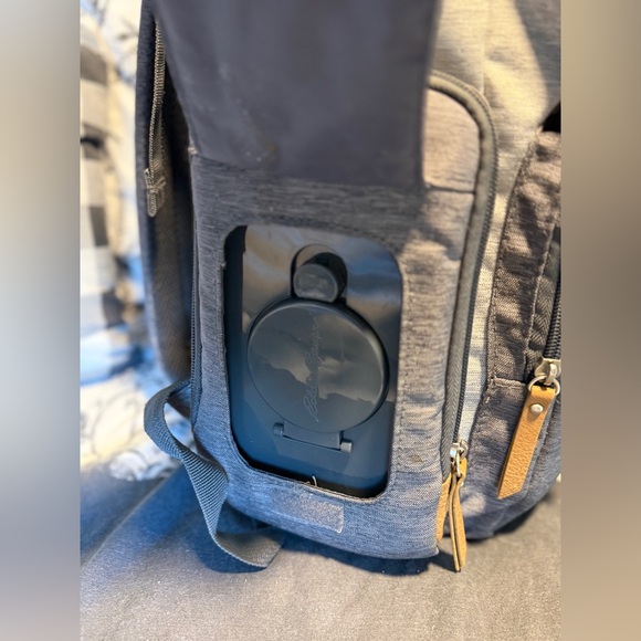 Eddie Bauer Cascade Back Pack Diaper Bag - Black/Gray - Picture 5 of 16